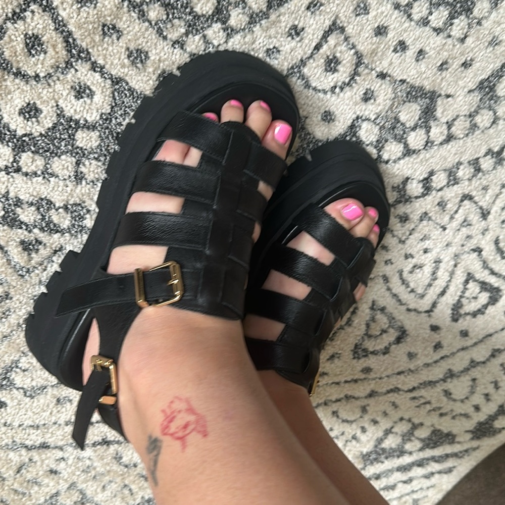 NWOT Aldo Platform Sandals